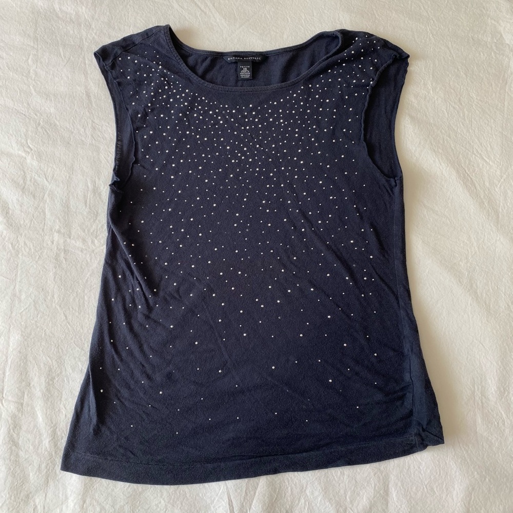 Banana Republic Studded Top
